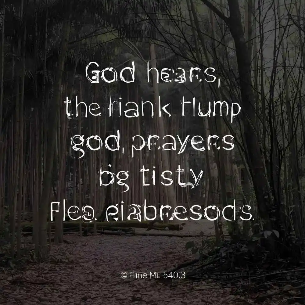 God Hears the Prayers of the Righteous Bible Verse