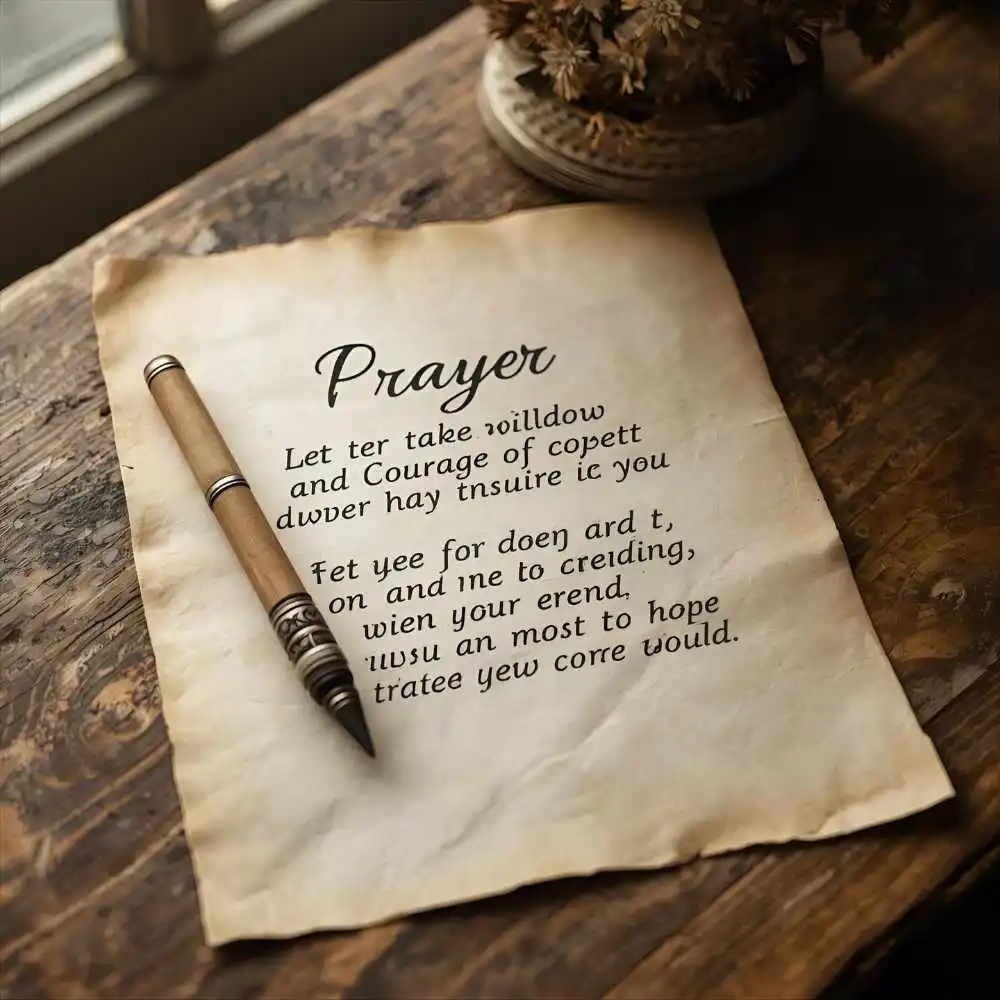 Prayer for Strength and Courage Bible Verse