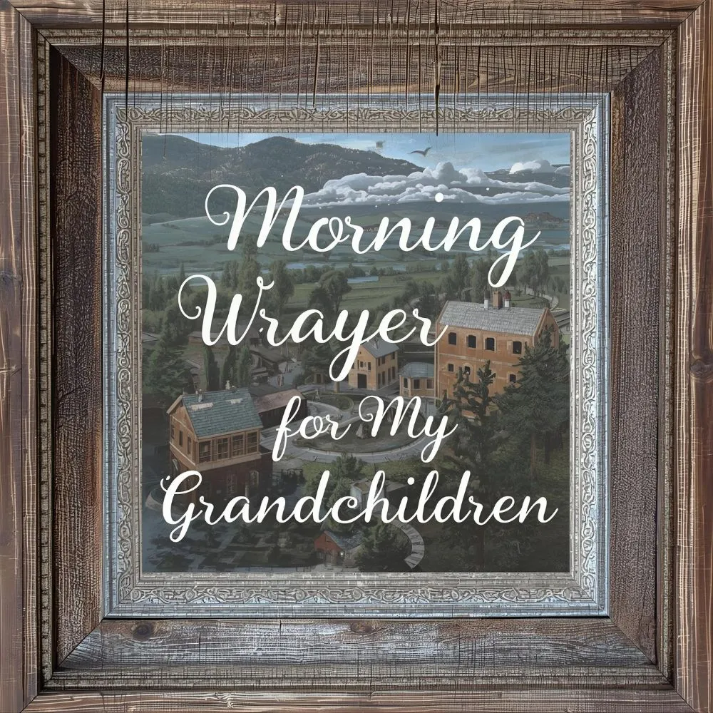 Morning Prayer for My Grandchildren