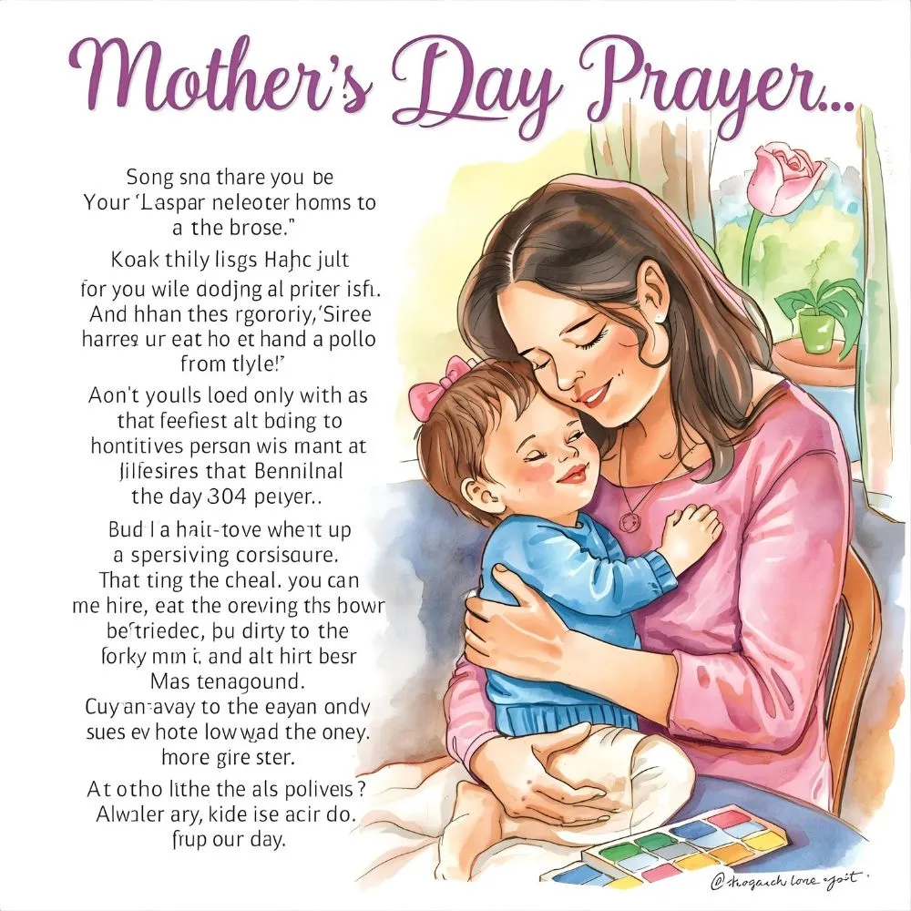 Mothers Day Prayer 2025