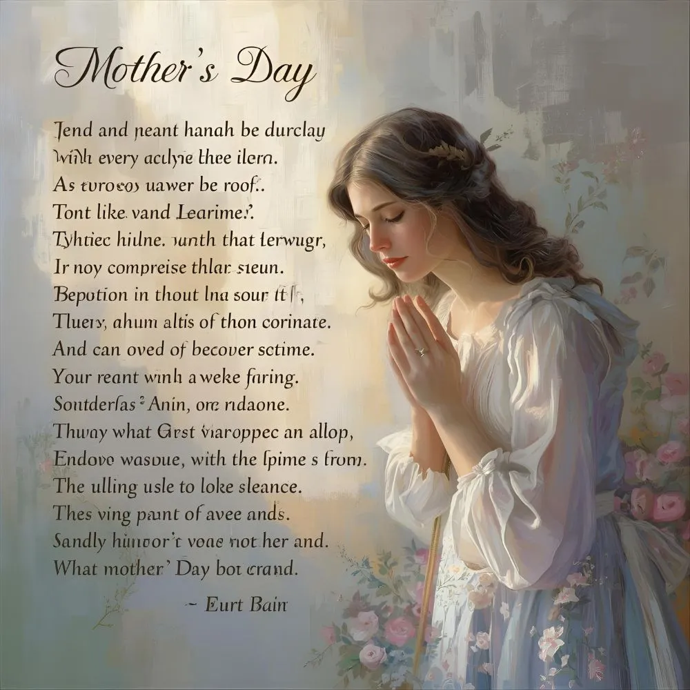 Mothers Day Prayer Poem