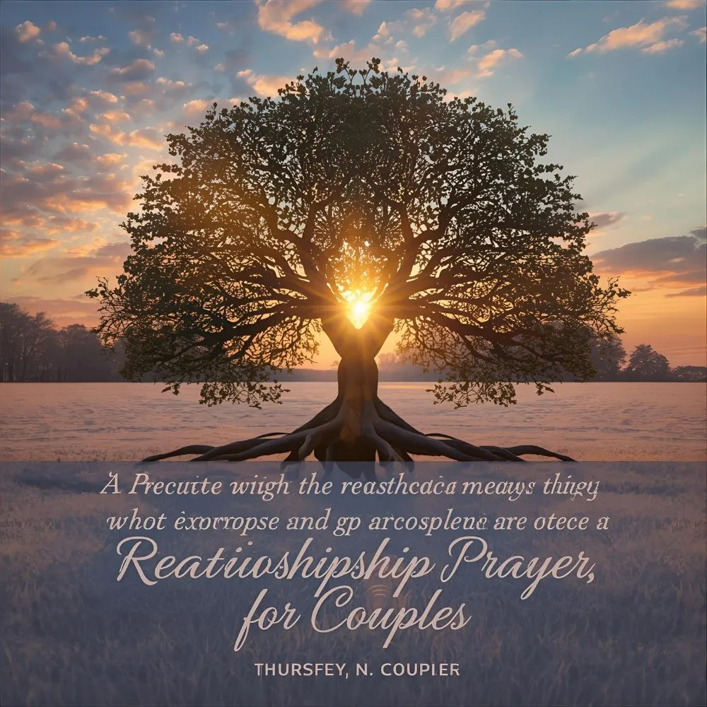 Relationship Prayer for Couples