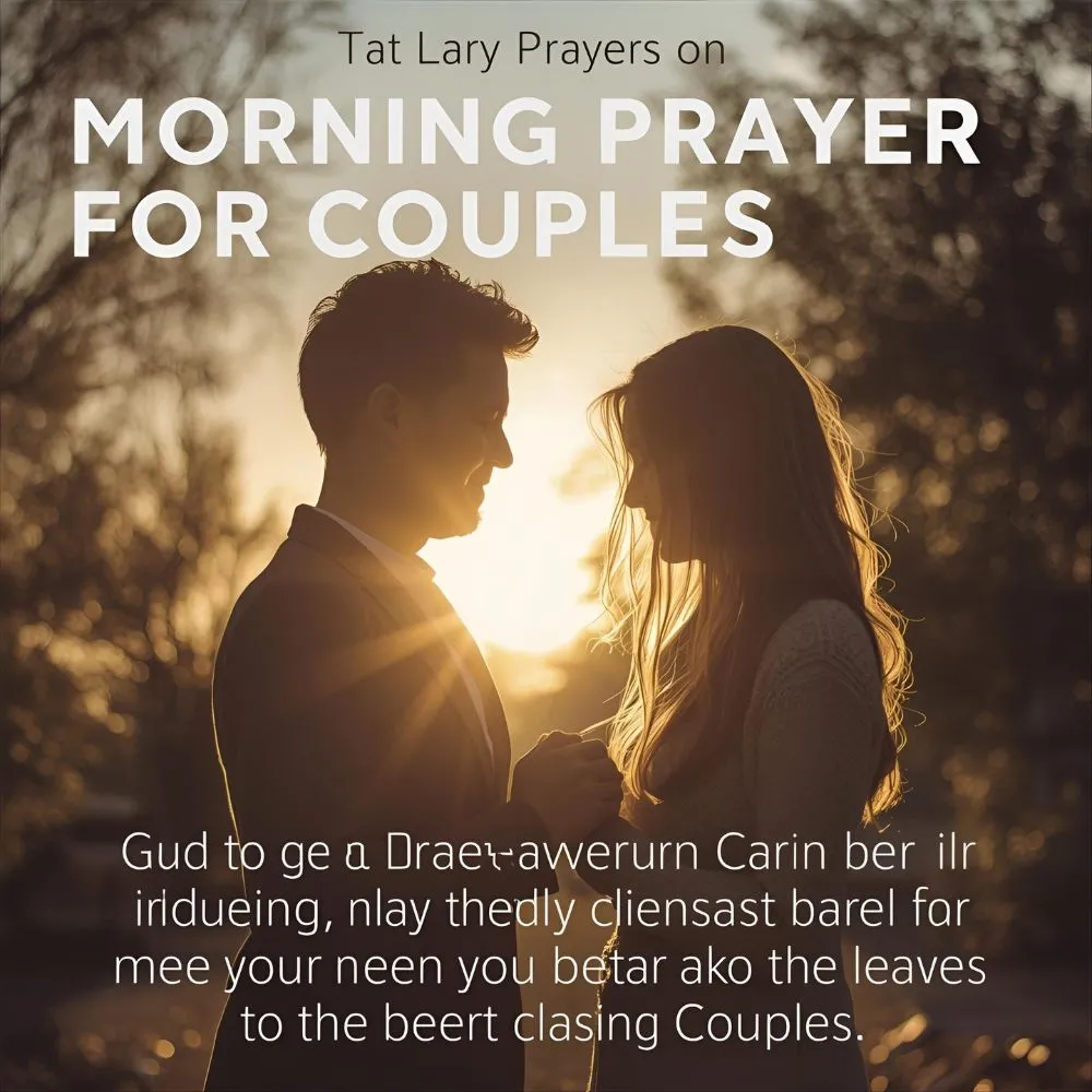 Morning Prayer for Couples