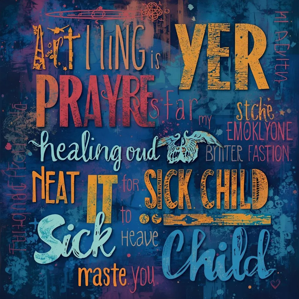 Healing Prayer for a Sick Child Quotes