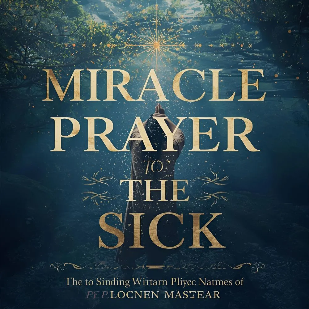 Miracle Healing Prayer for the Sick