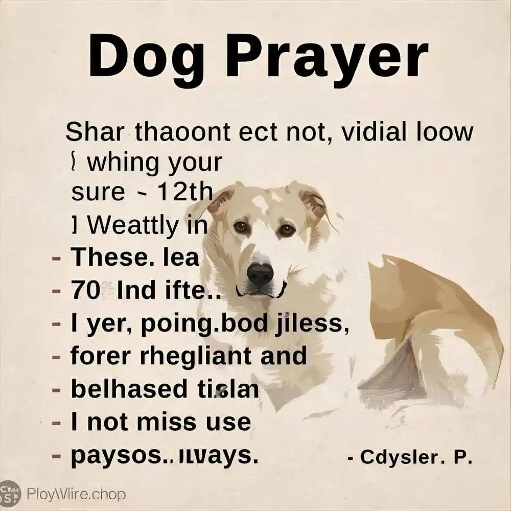 Dog Prayer Quotes