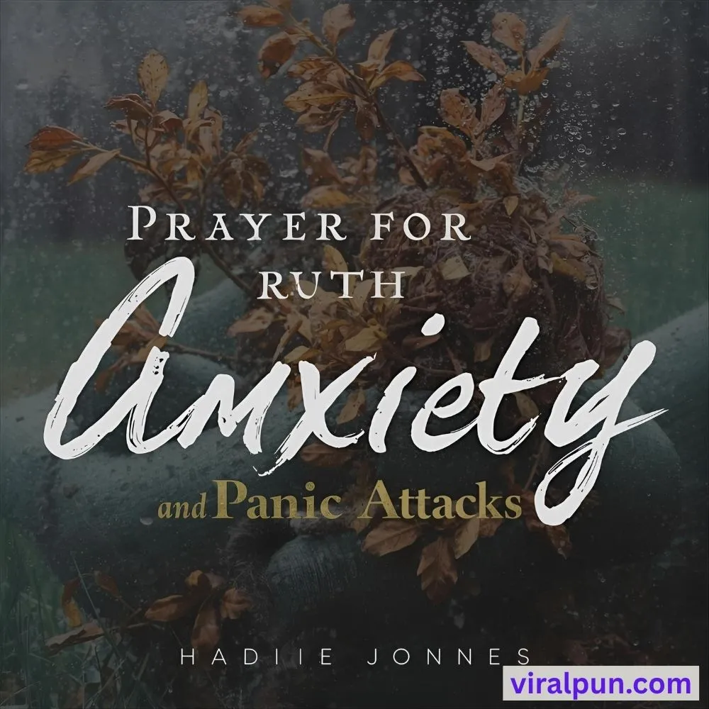 Prayer for Anxiety and Panic Attacks