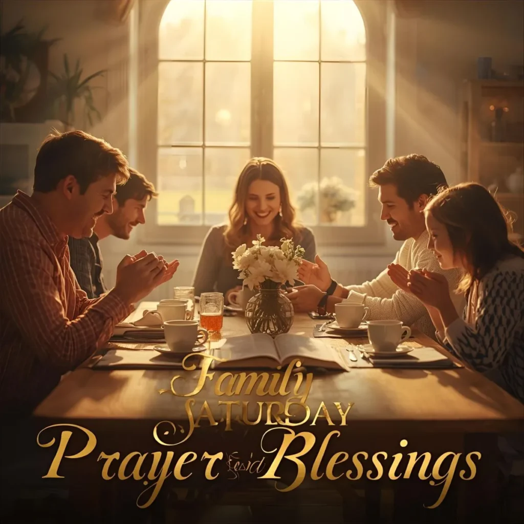Family Saturday Prayers and Blessings
