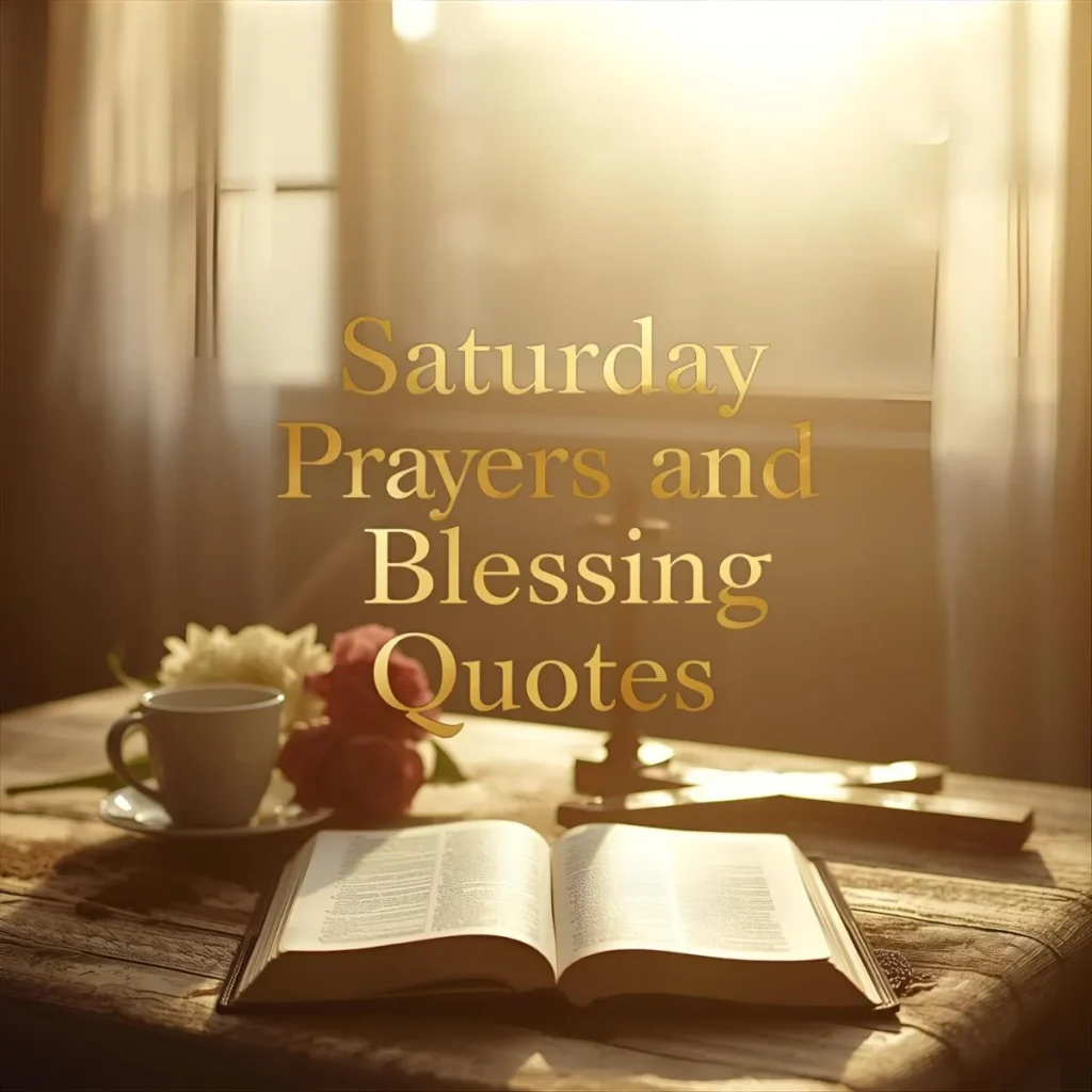 Saturday Prayers and Blessings Quotes