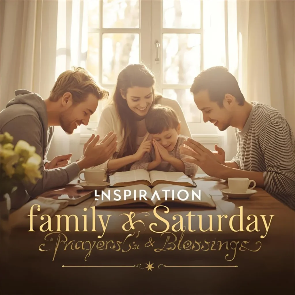 Inspiration Family Saturday Prayers and Blessings