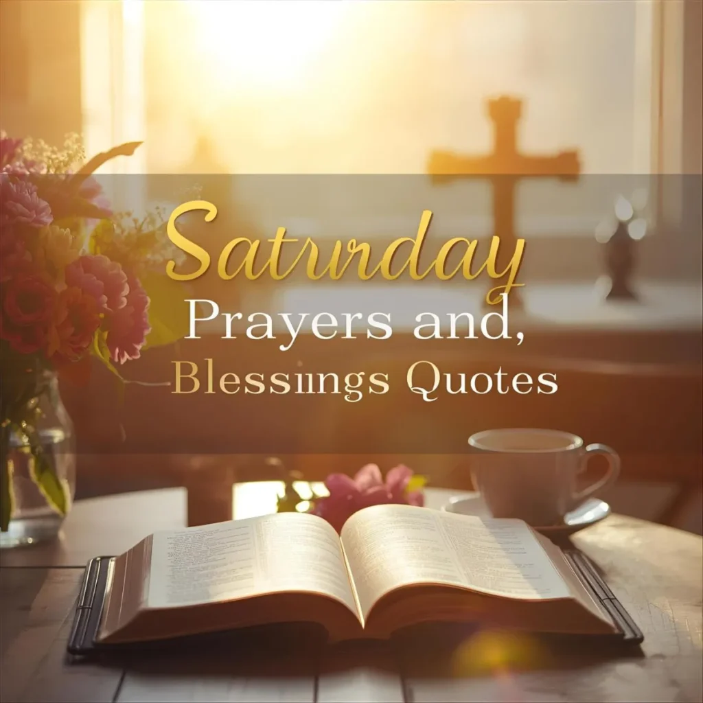Saturday Prayers and Blessings Quotes