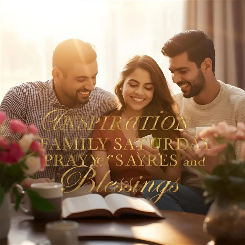 Inspiration Family Saturday Prayers and Blessings