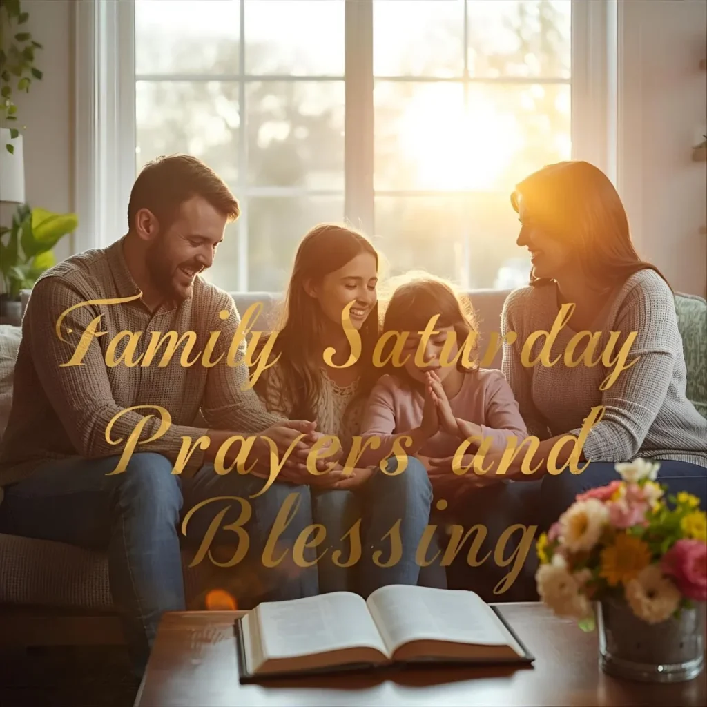 Family Saturday Prayers and Blessings