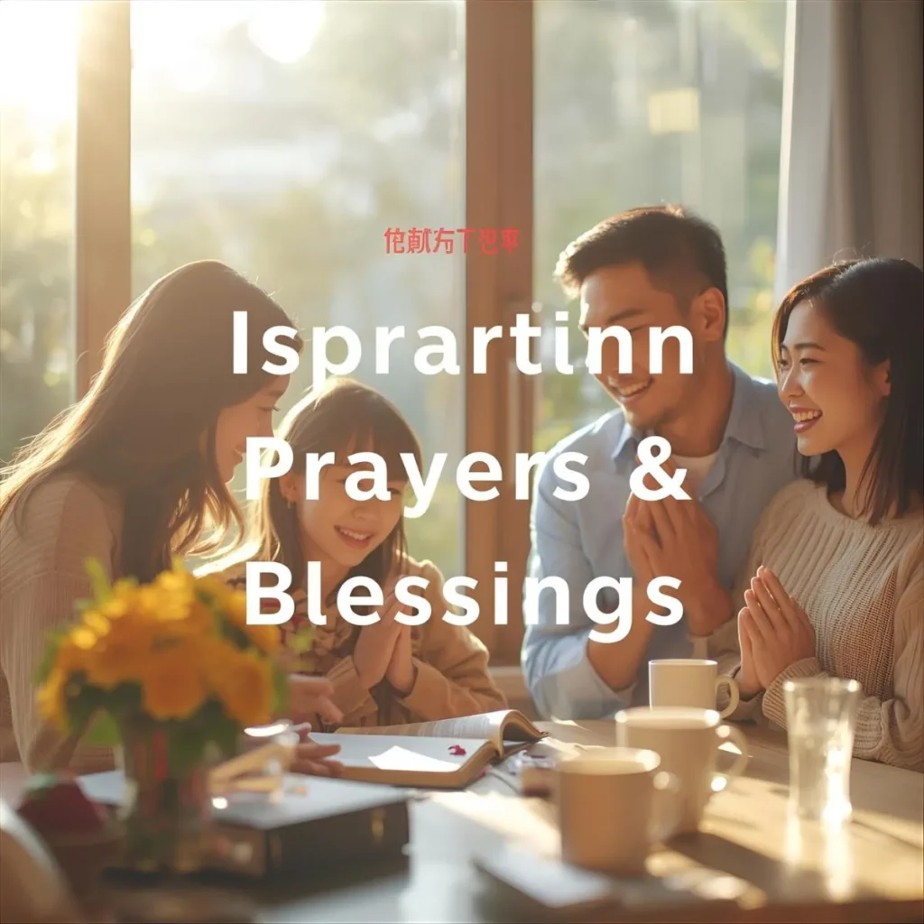 Inspiration Family Saturday Prayers and Blessings