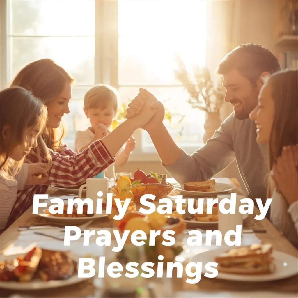 Family Saturday Prayers and Blessings