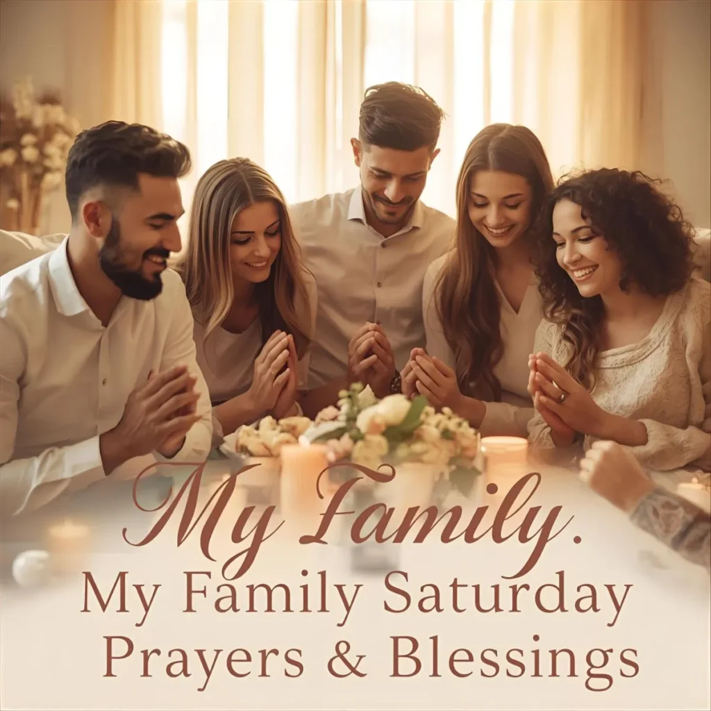 Family Saturday Prayers and Blessings
