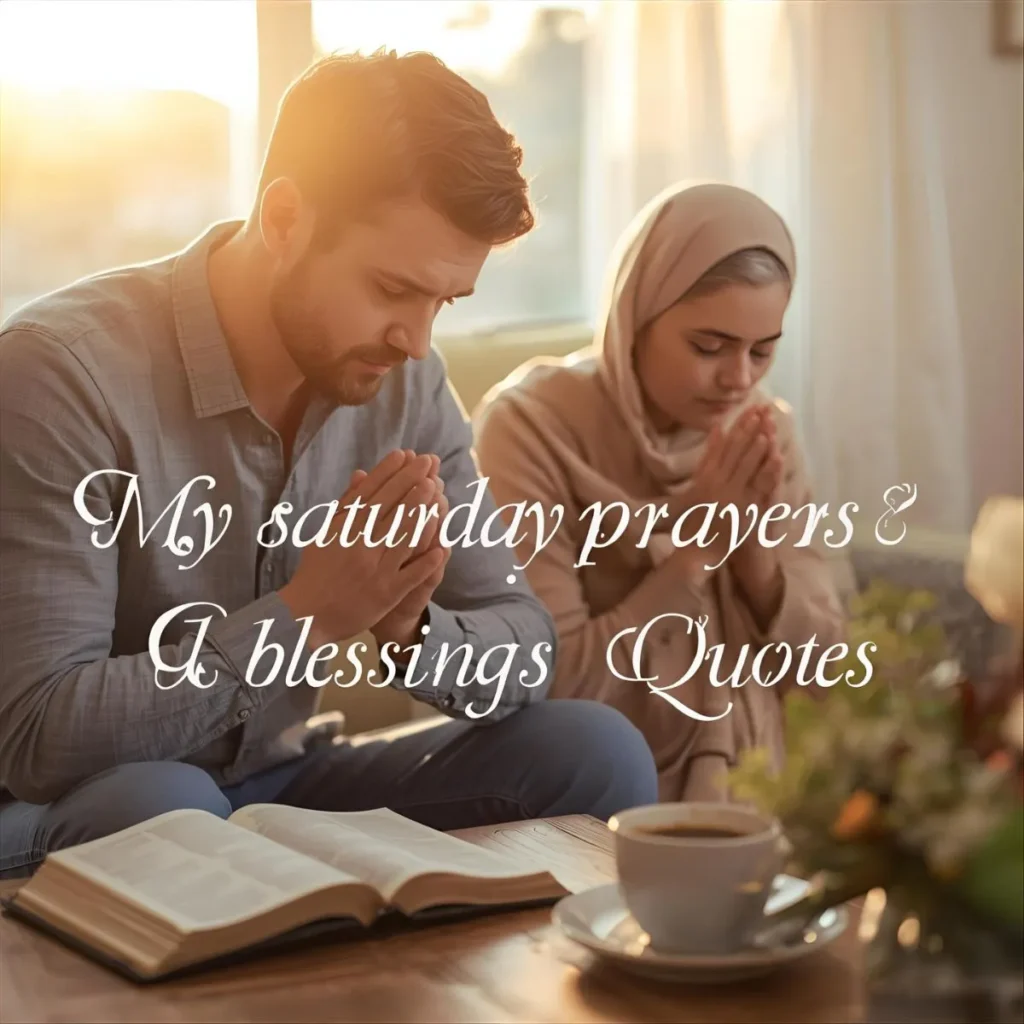 Saturday Prayers and Blessings Quotes
