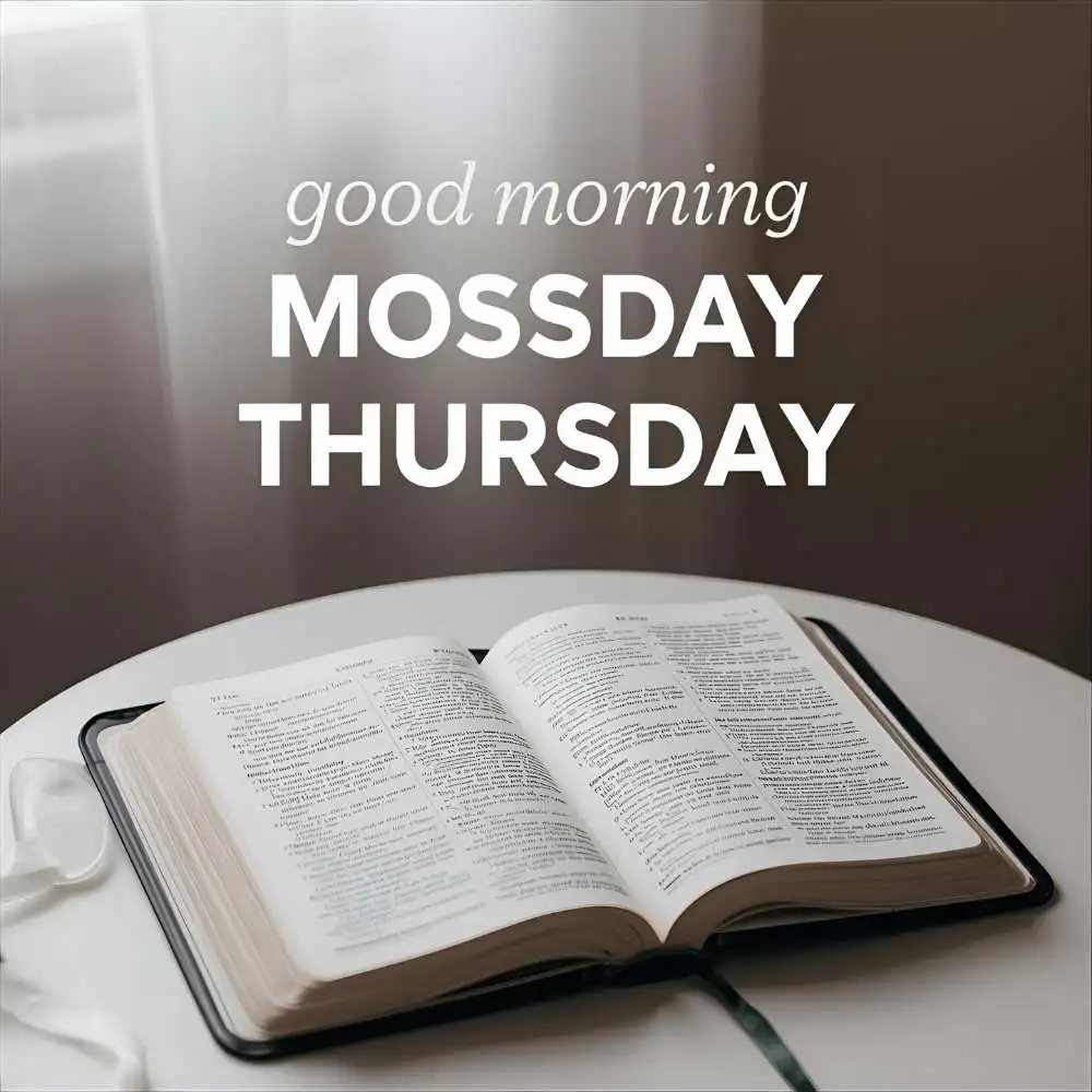 Good Morning Thursday Inspirational Blessings Bible Verses
