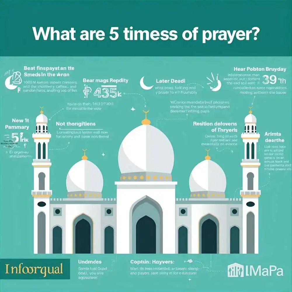 What are the 5 times of prayer?