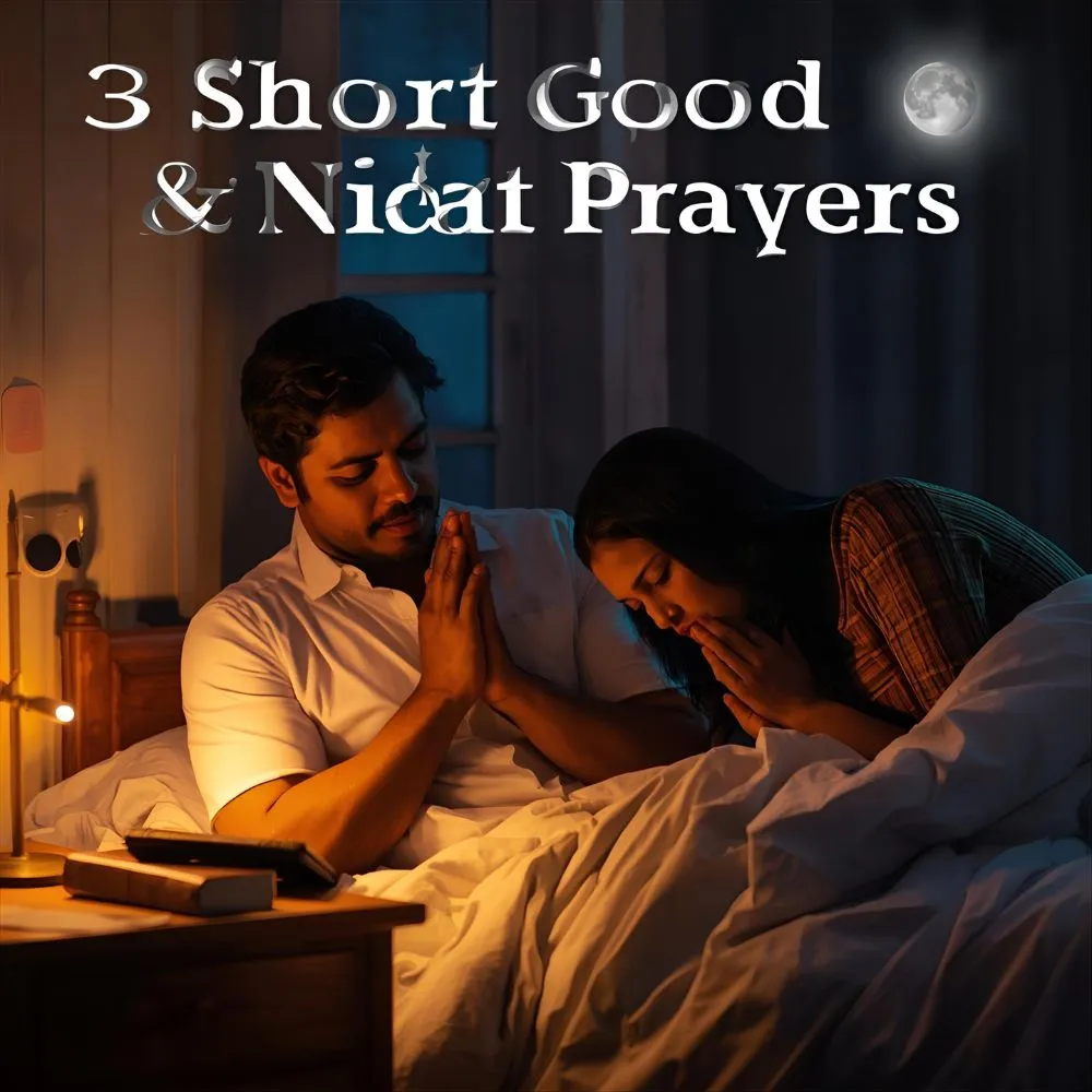 3 Short Good Night Prayers