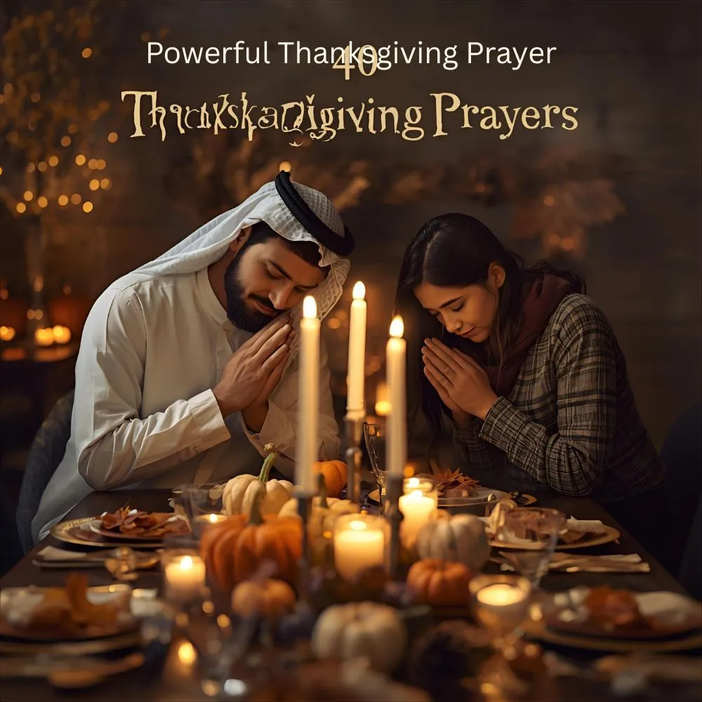 40 Thanksgiving Prayer Points