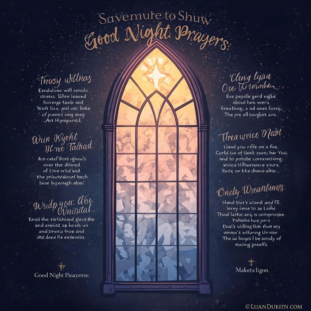 5 Good Night Prayers