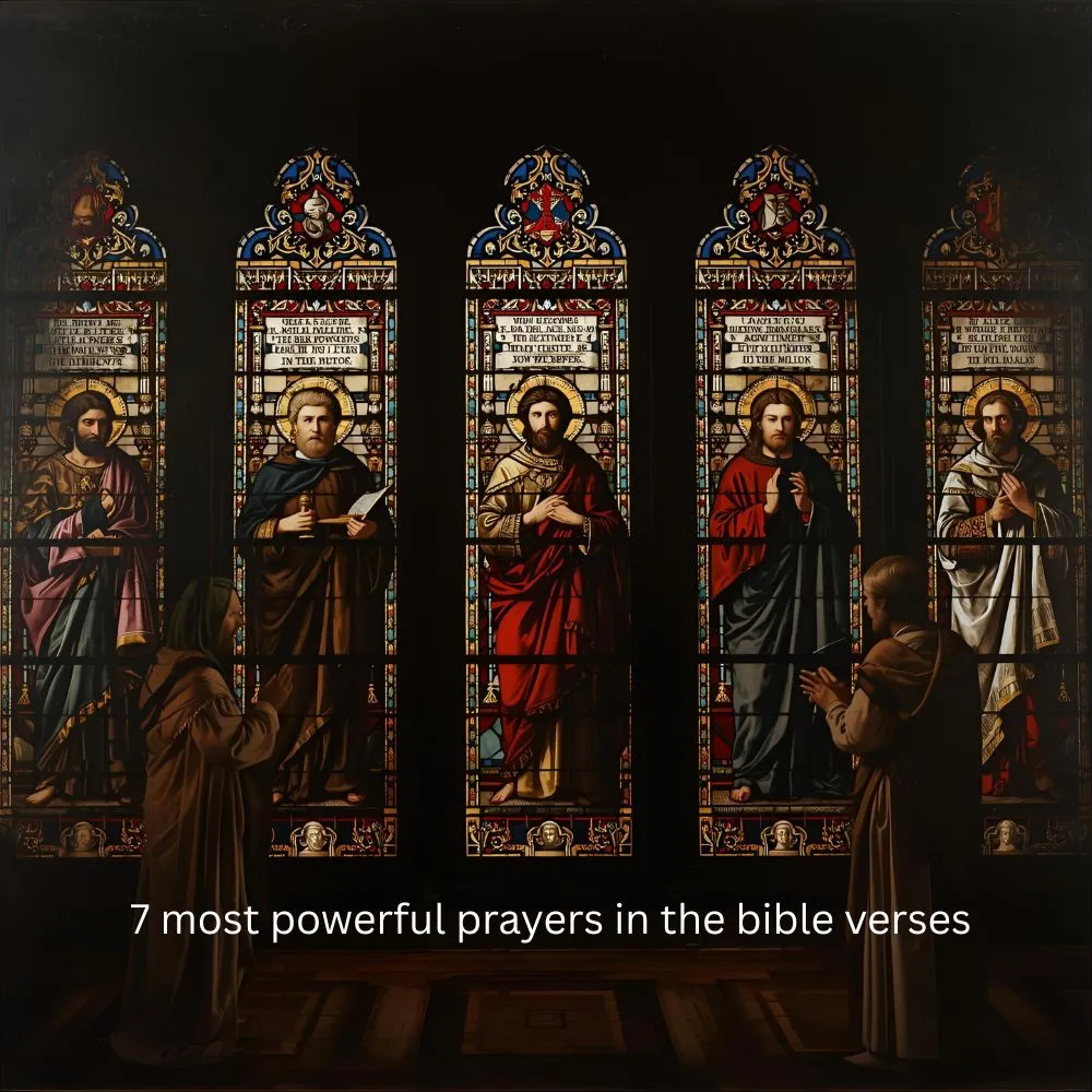 7 most powerful prayers in the bible verses