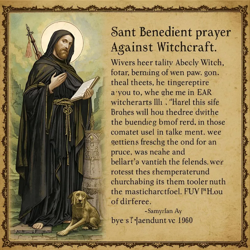 St Benedict Prayer Against Witchcraft