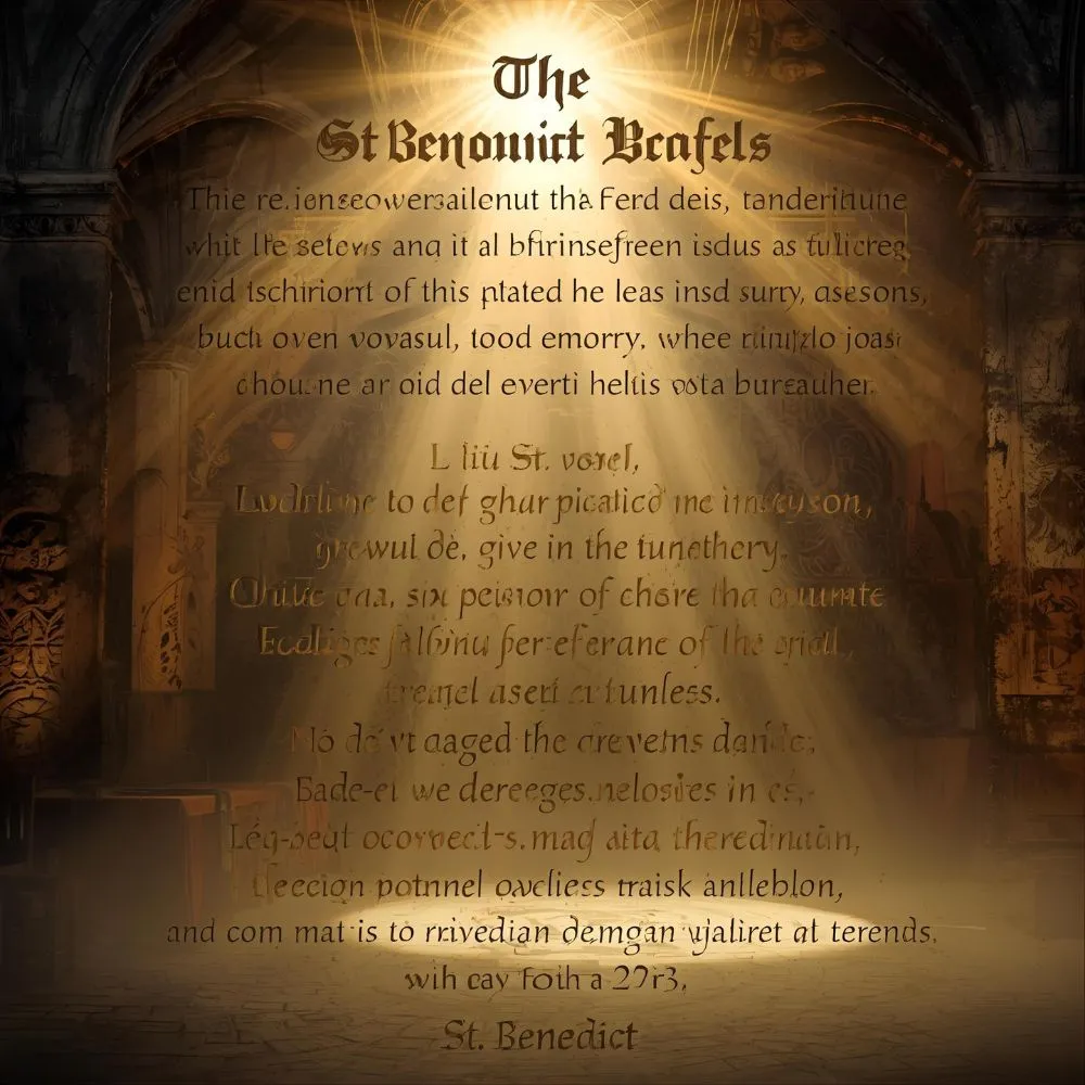 St Benedict Prayer Latin