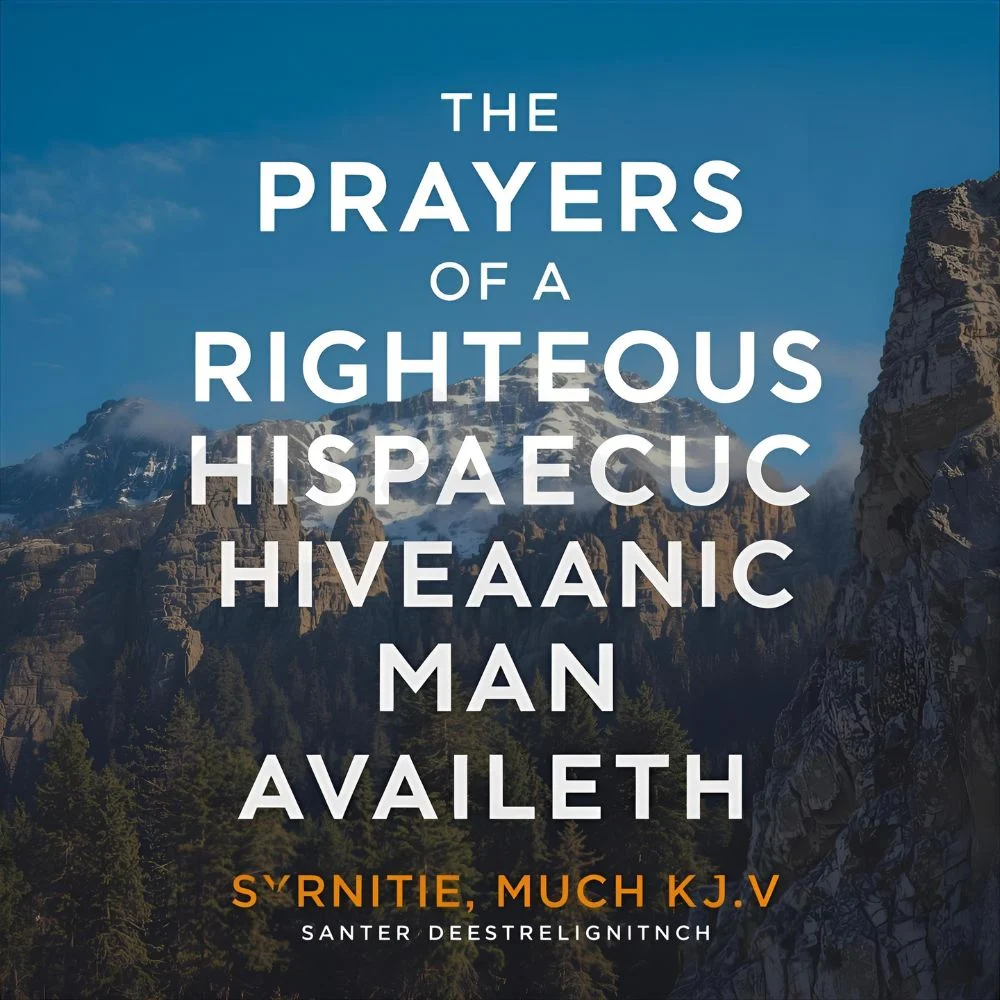 The Prayers of a Righteous Man Availeth Much KJV