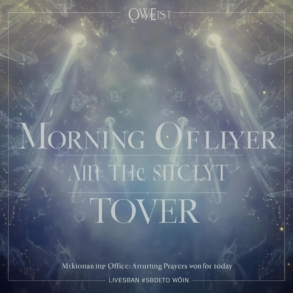 Audio Divine Office Morning Prayer for Today