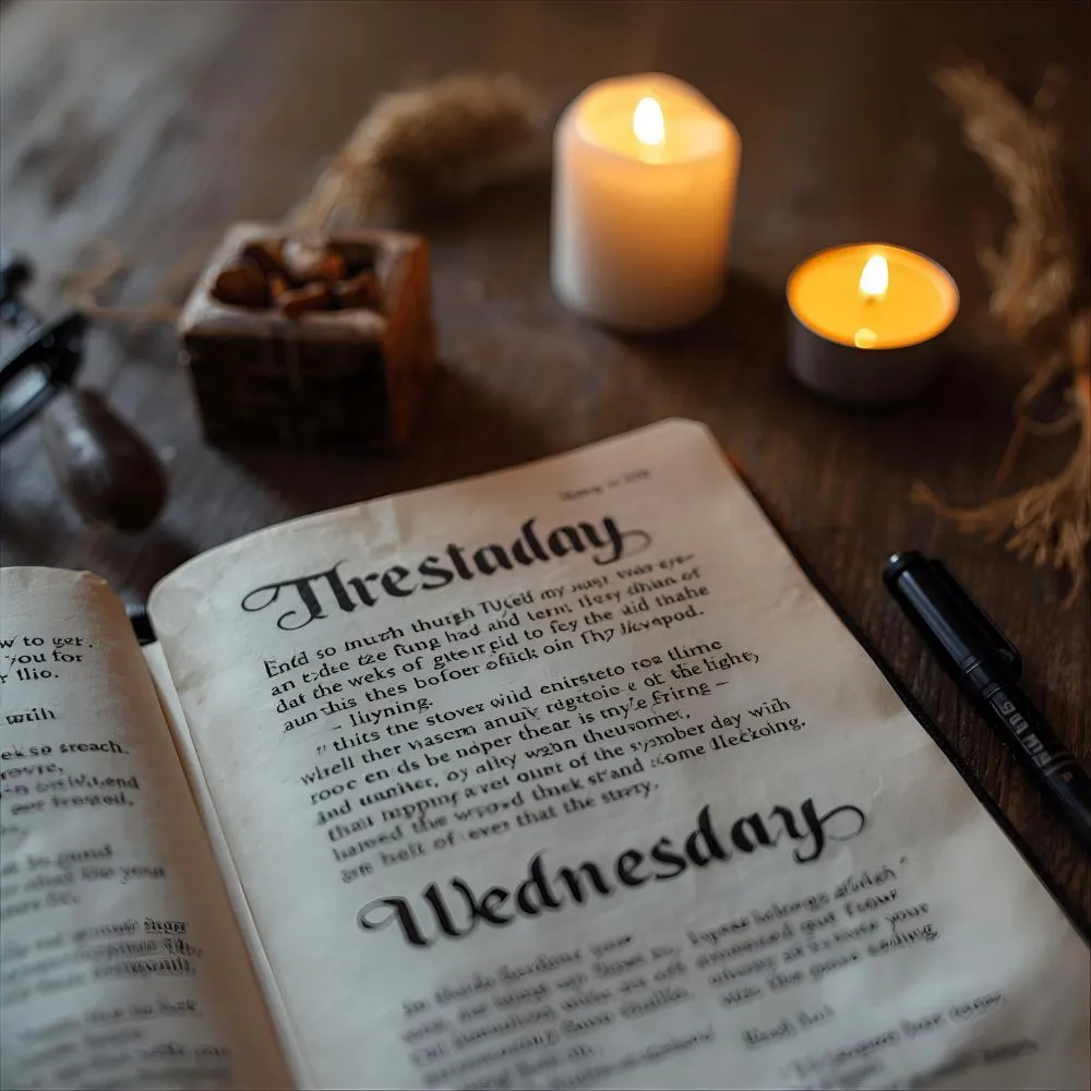 Wednesday Bible Verses