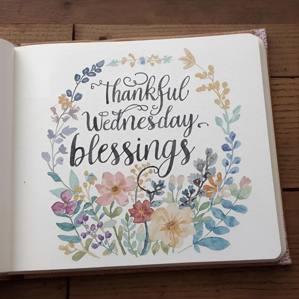 Positive Thankful Wednesday Blessings