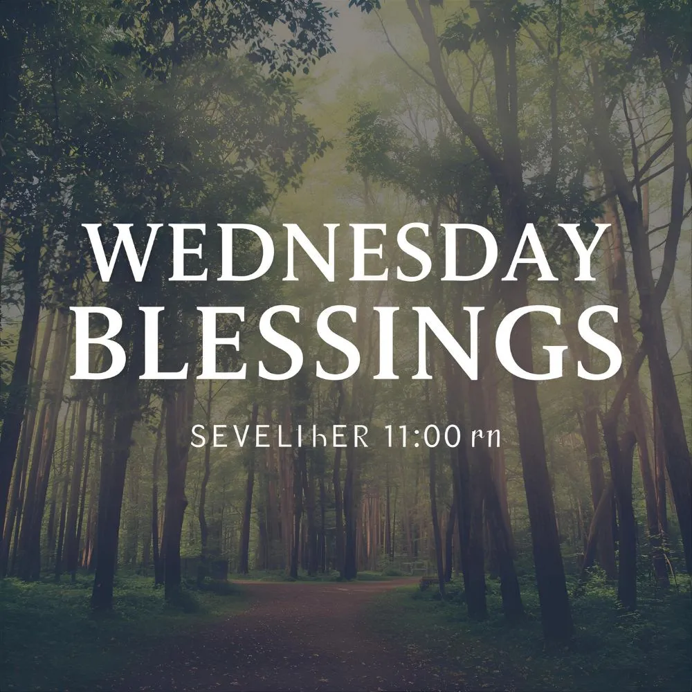 Wednesday Blessings