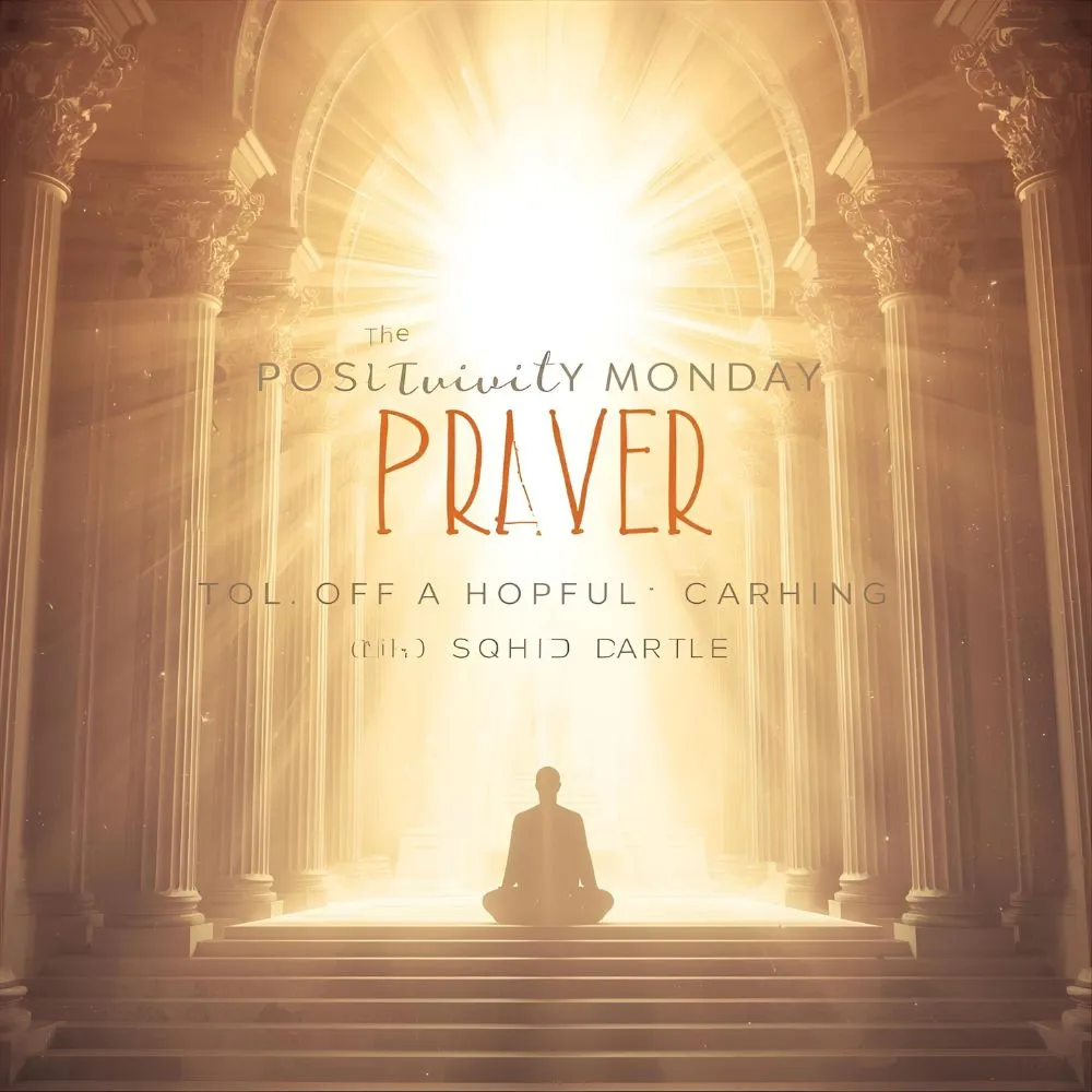 Positivity Monday Prayer