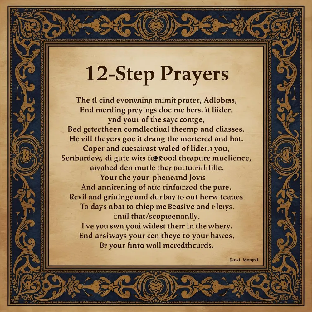 AA 12 Step Prayers PDF