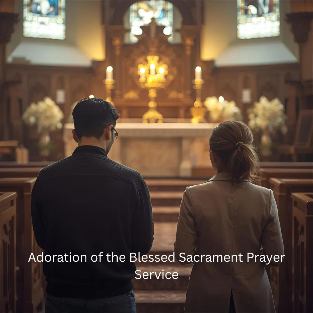 Adoration of the Blessed Sacrament Prayer Service
