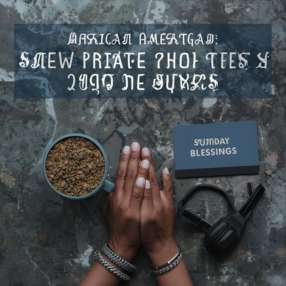 African American Sunday Blessings and Prayers