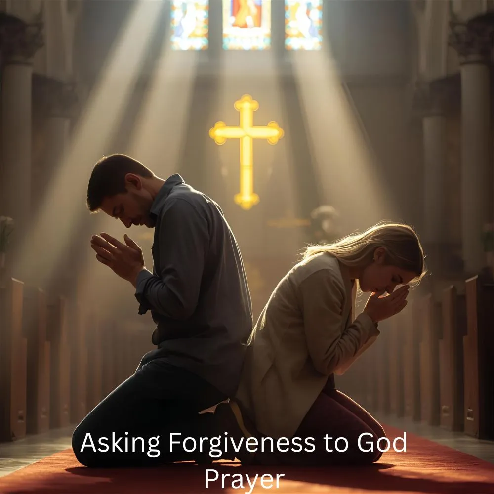 Asking Forgiveness to God Prayer