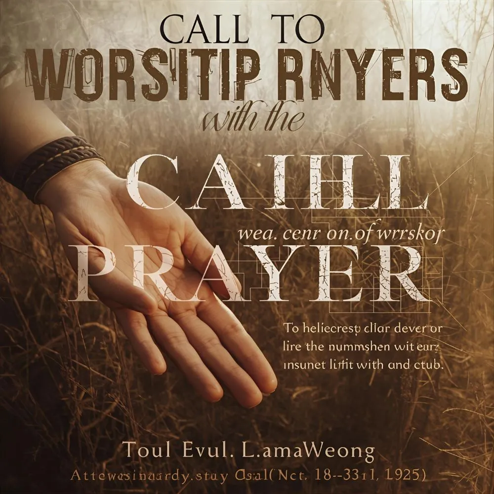 Call to Worship Prayers