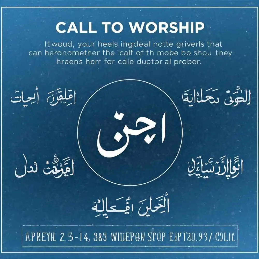 Call to Worship Prayers