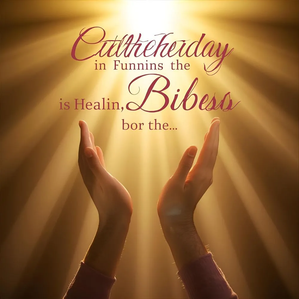 Catholic Healing Prayers from the Bible