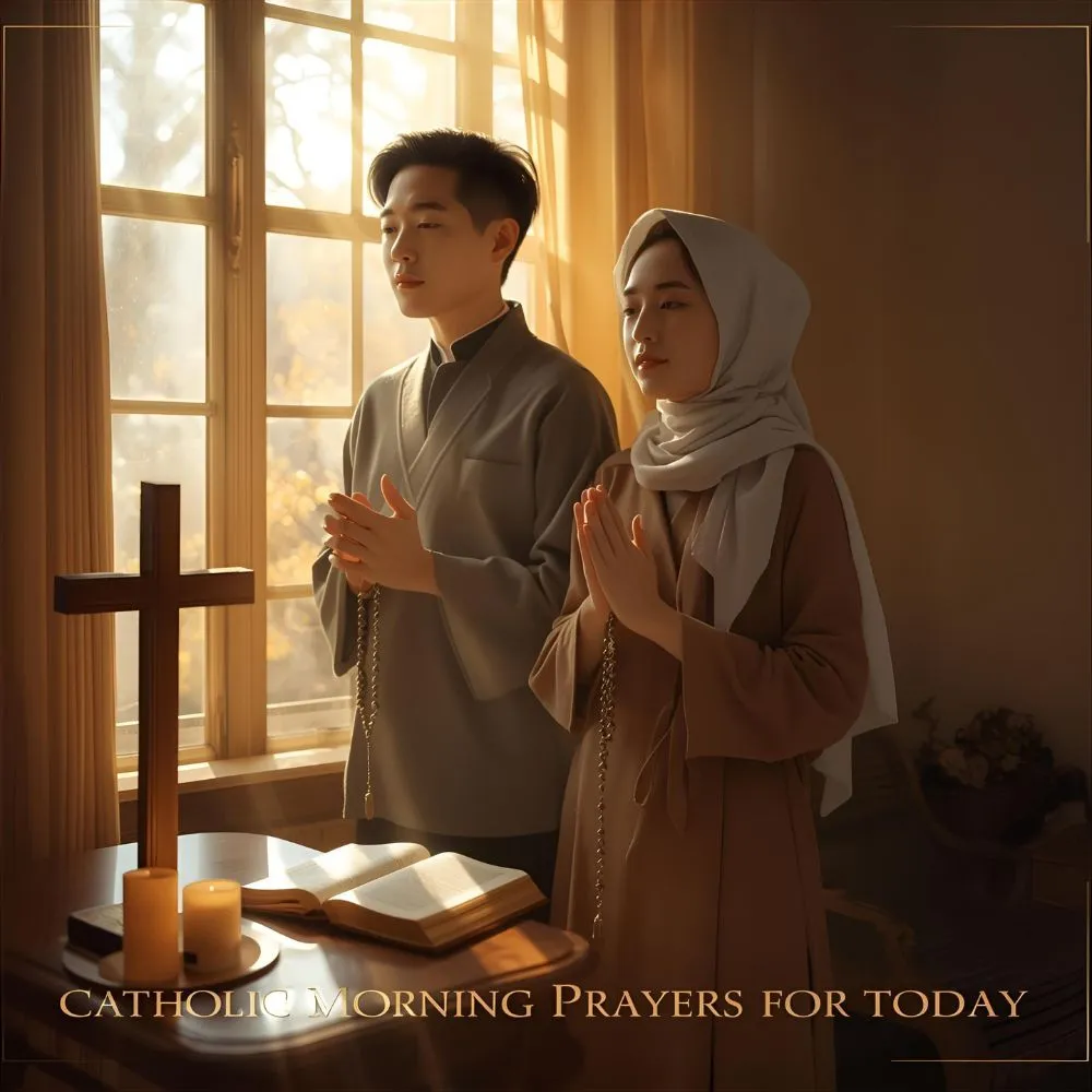 Catholic Morning Prayers for Today