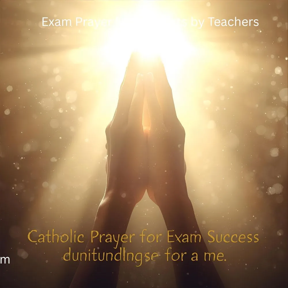 Catholic Prayer for Exam Success