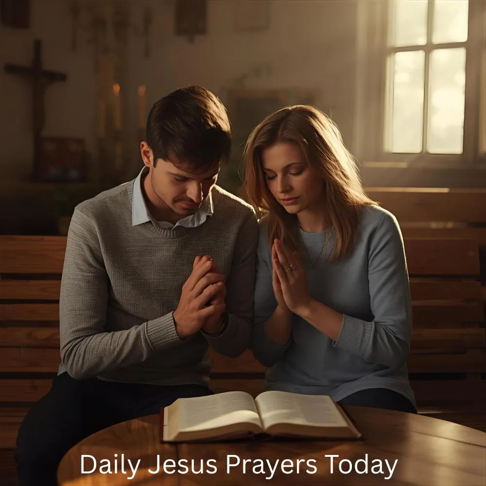 Daily Jesus Prayers Today