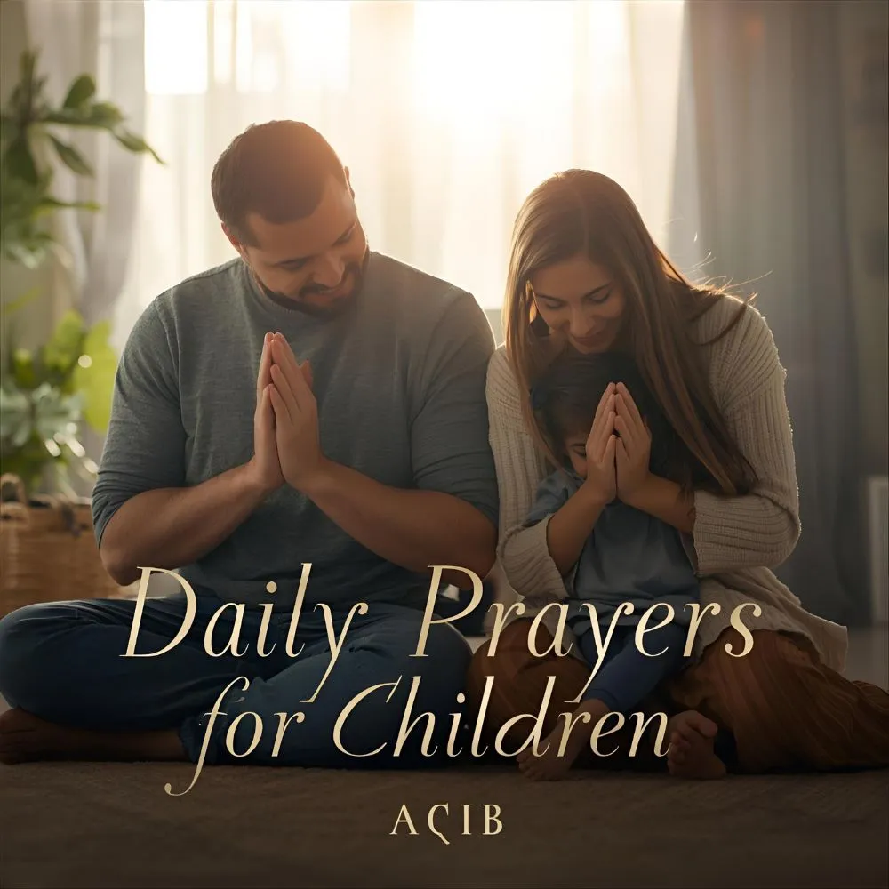 Daily prayers for children