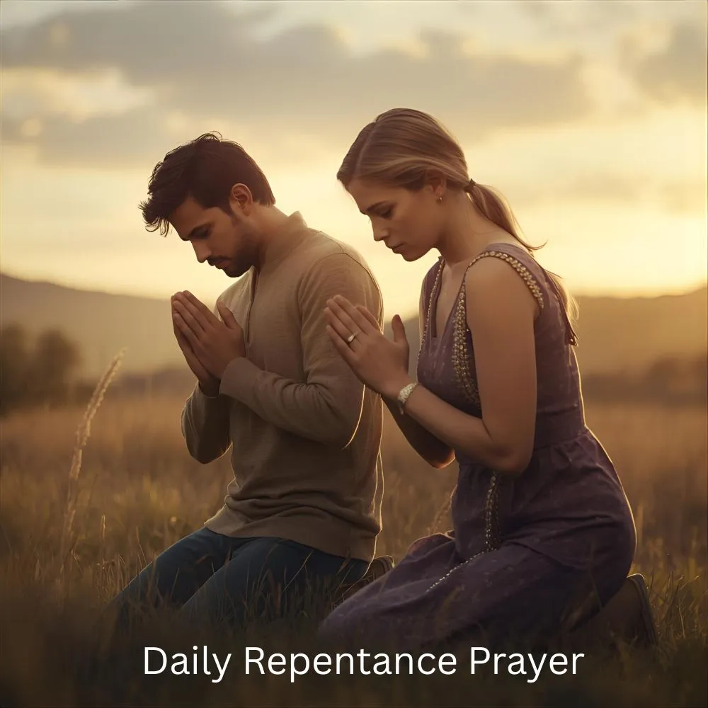 Daily Repentance Prayer