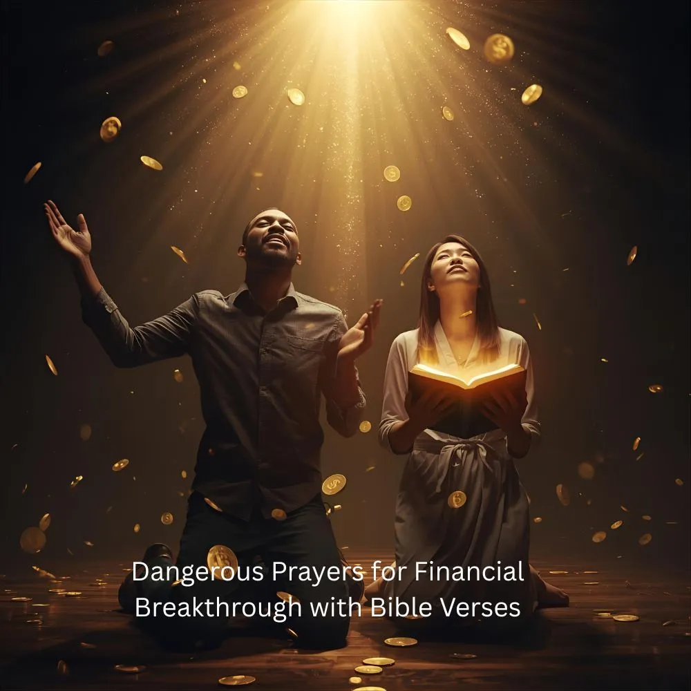 Dangerous Prayers for Financial Breakthrough with Bible Verses