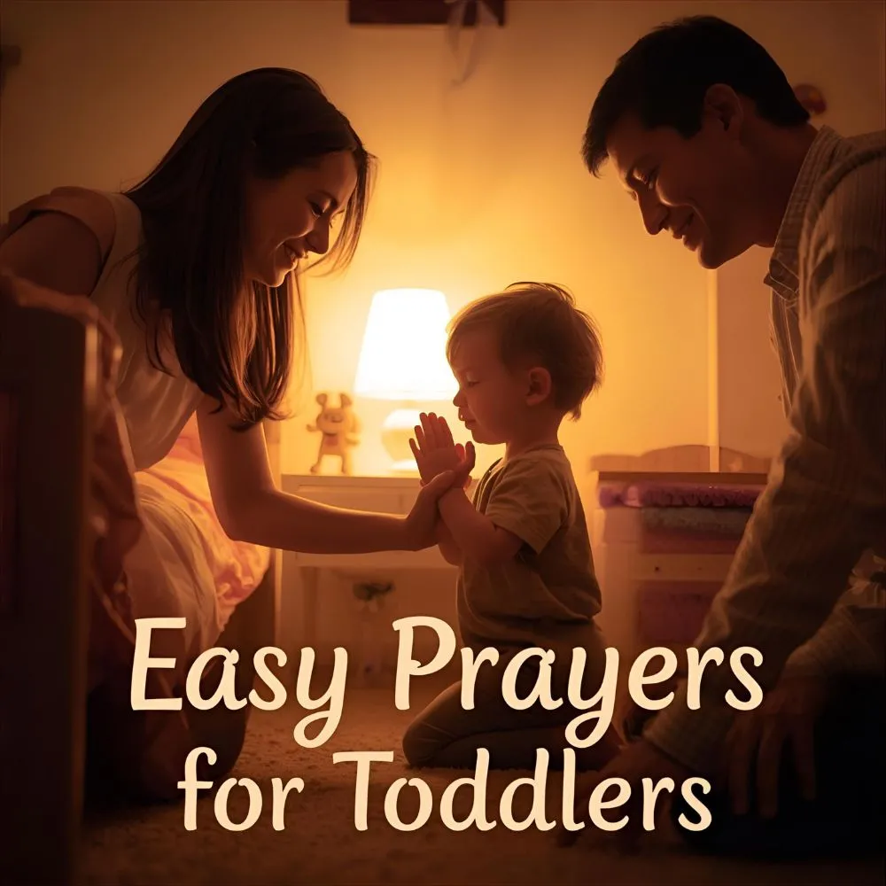 Easy prayers for toddlers
