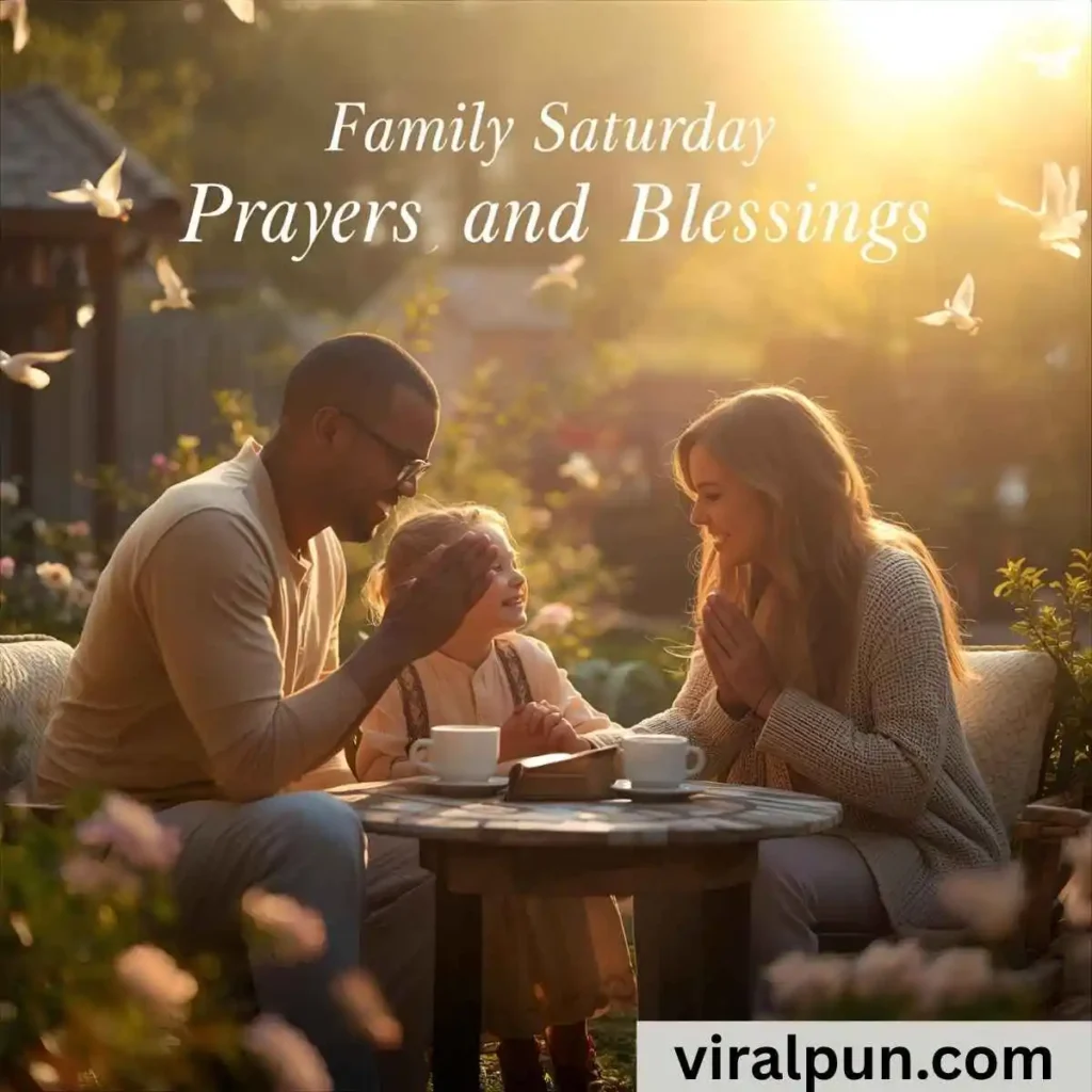 Family Saturday Prayers and Blessings